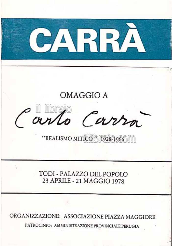 Omaggio a Carlo Carrà. 