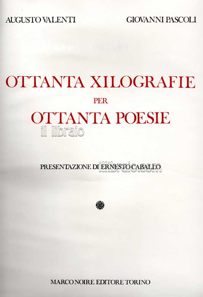 Ottanta xilografie per ottanta poesie