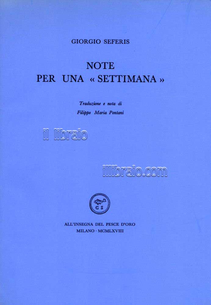 Note per una 