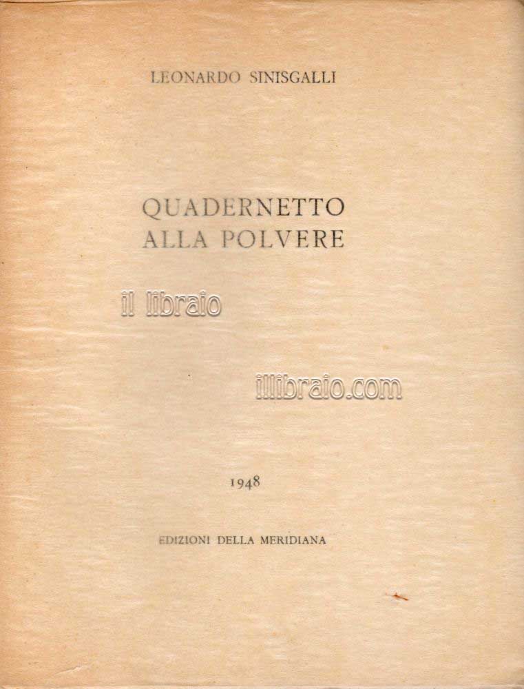 Quadernetto alla polvere