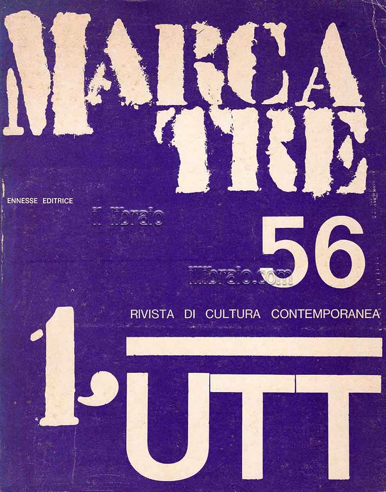 Marcatre / 56 / UTT / 1. Rivista di Cultura Contemporanea