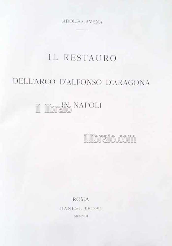 Il restauro dell'arco D'Alfonso d'Aragona in Napoli
