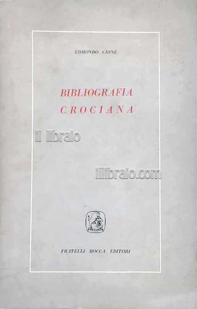 Bibliografia crociana