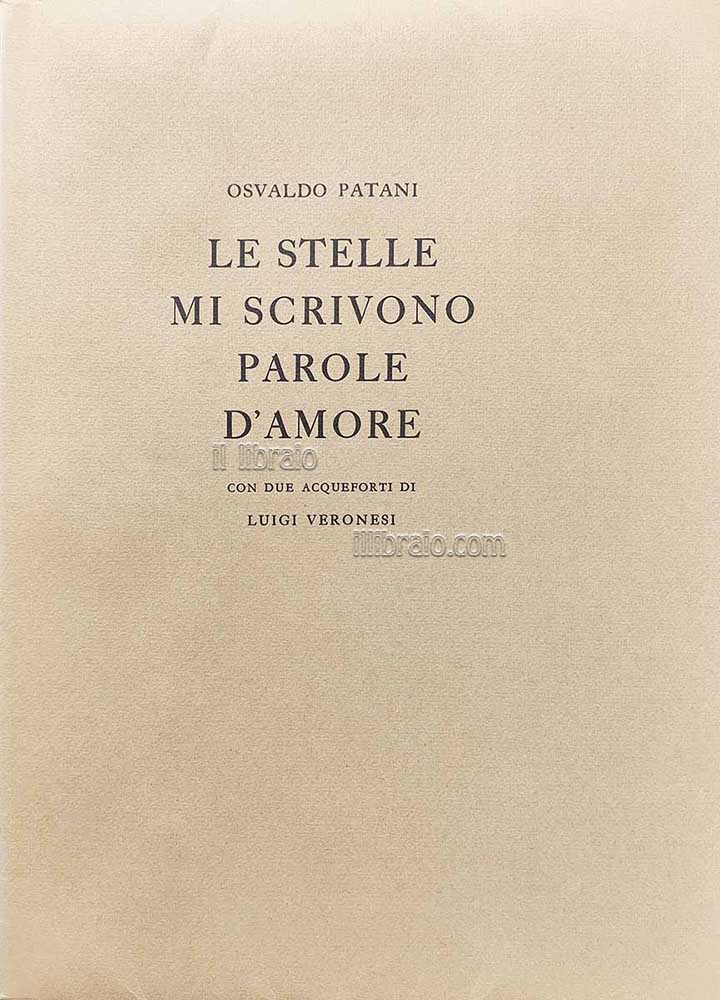 Le stelle mi scrivono parole d'amore