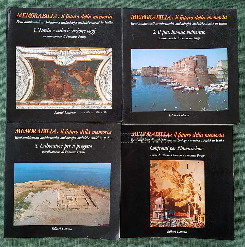 Memorabilia: il futuro della memoria. Beni ambientali architettonici archeologici artistici e storici in Italia
