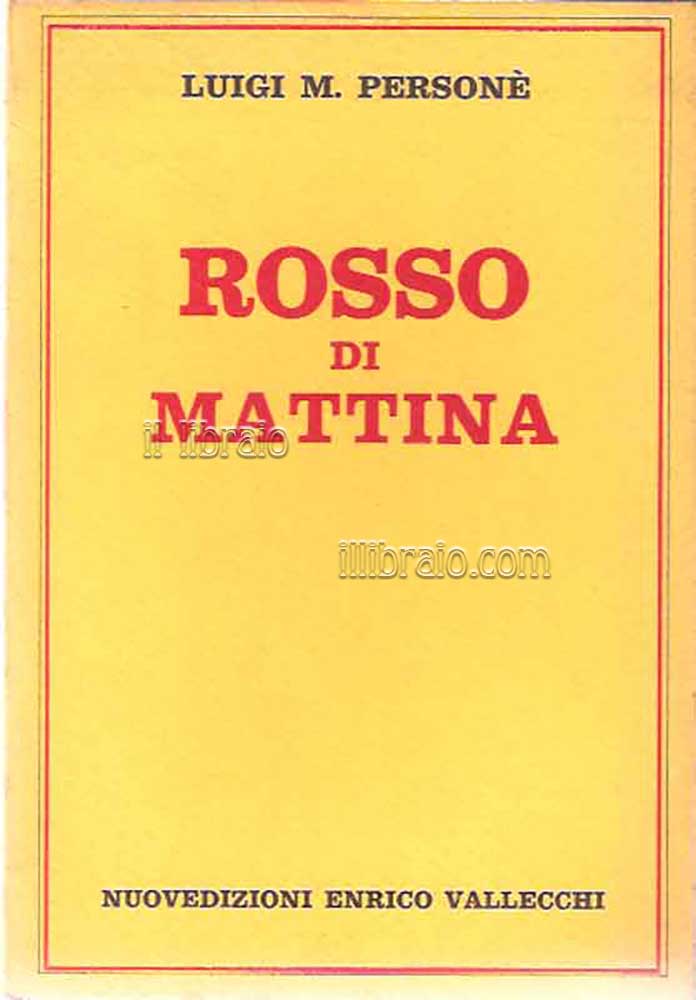 Rosso di mattina