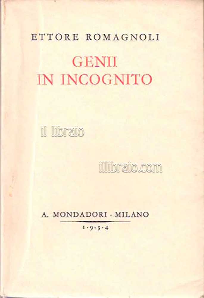 Genii in incognito