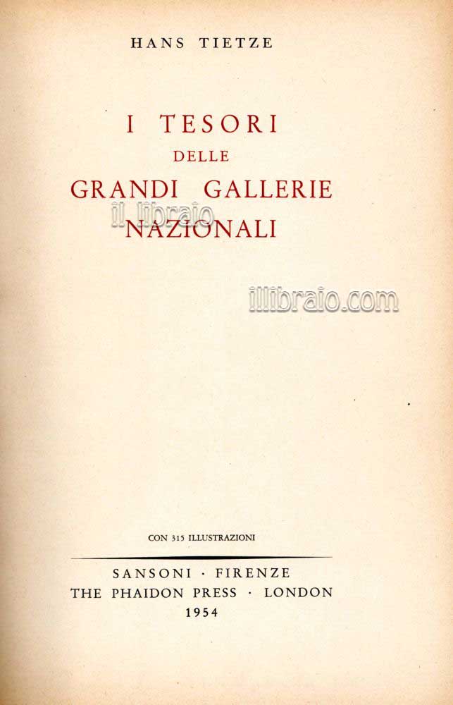 I tesori delle grandi Gallerie Nazionali