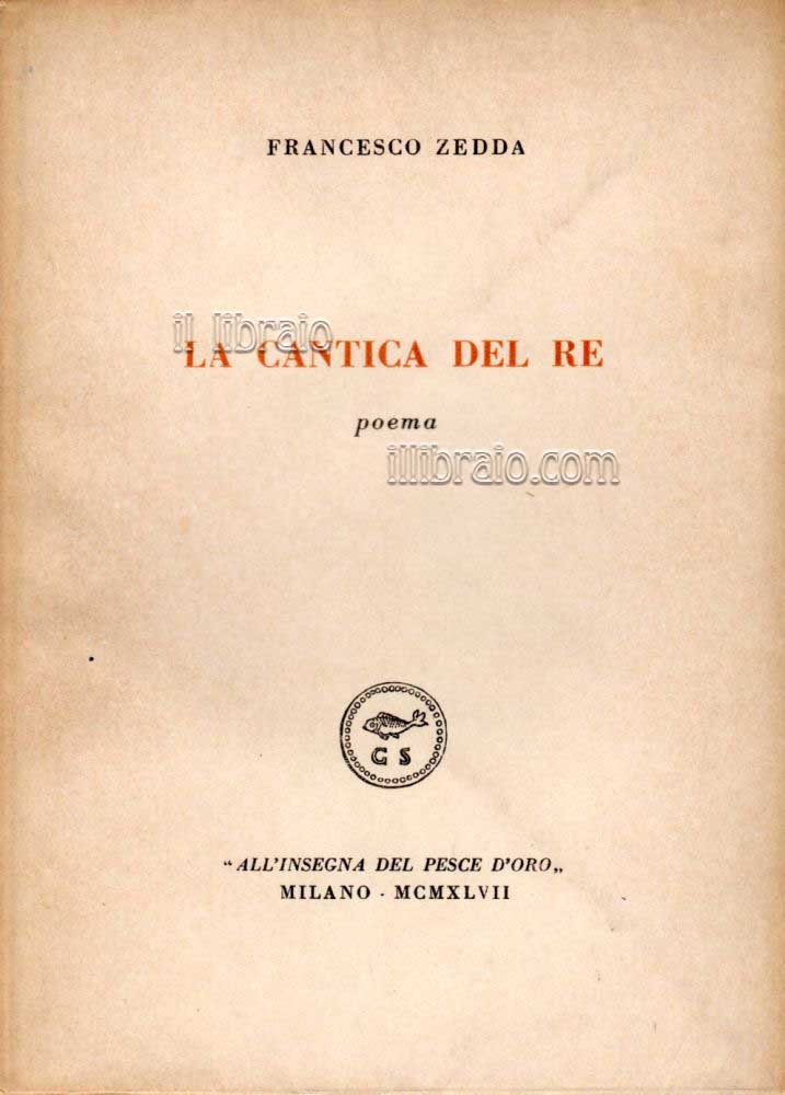 La cantica del re. Poema