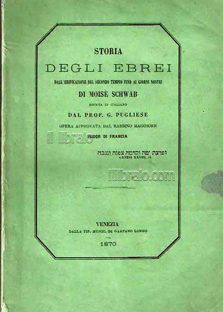 Storia degli ebrei dall’edificazione del secondo tempio fino ai giorni nostri